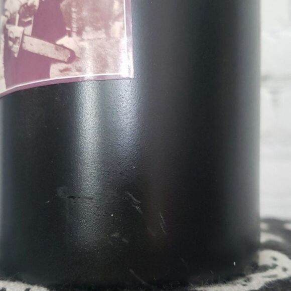 Upcycled  Glass Texas Chainsaw Massacre Horror Goth Decor Vase - Picture 4 of 9